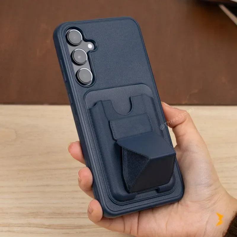 HDD Fionke Stand Leather Case Samsung A35 - Three