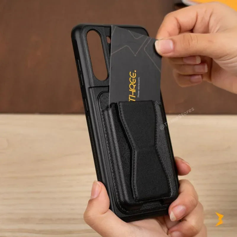 HDD Fionke Stand Leather Case Samsung A55 - Three