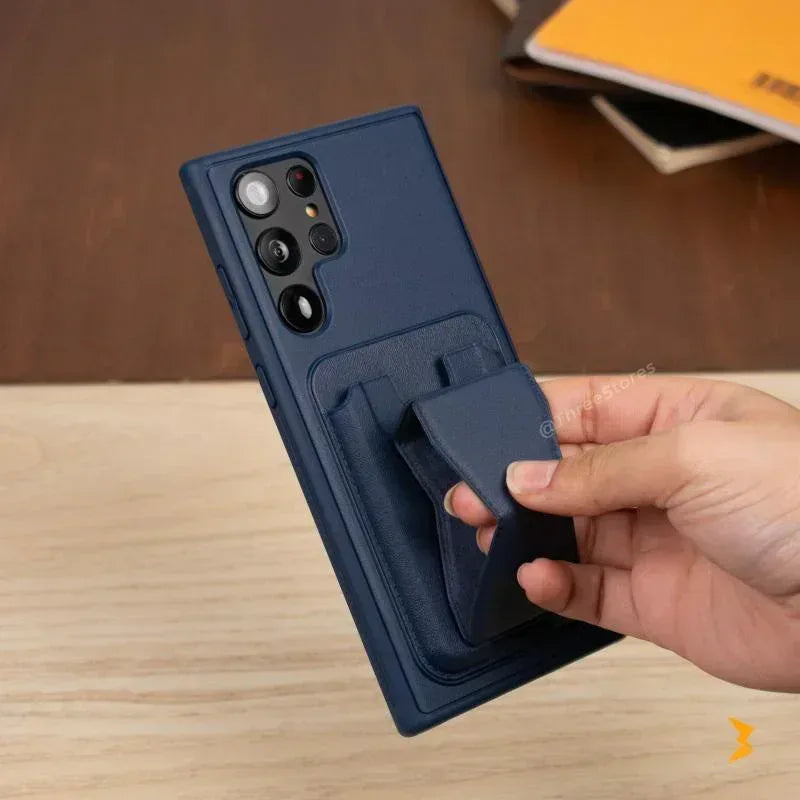 HDD Fionke Stand Leather Case Samsung S25 Ultra - Three