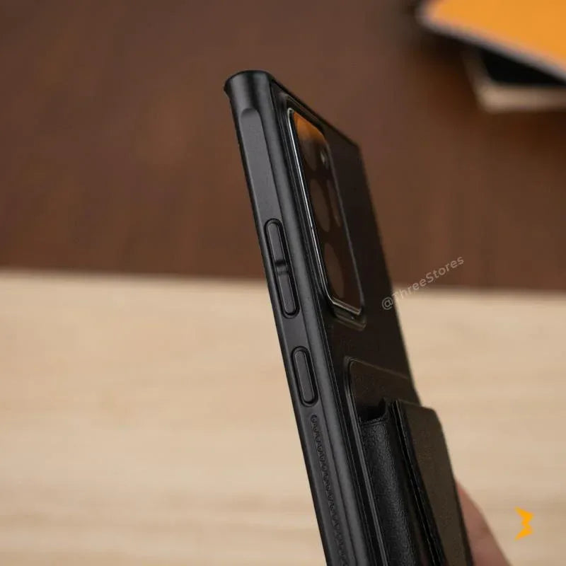 HDD Fionke Stand Leather Case Samsung Note 20 Ultra - Three