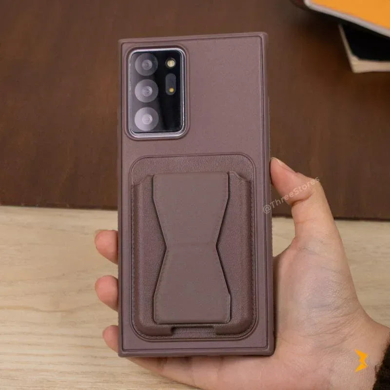 HDD Fionke Stand Leather Case Samsung Note 20 Ultra - Three