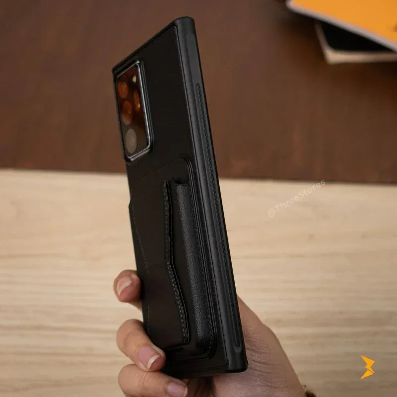 HDD Fionke Stand Leather Case Samsung Note 20 Ultra - Three