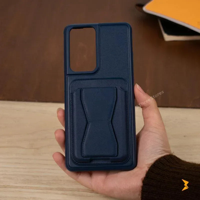 HDD Fionke Stand Leather Case Samsung S21 Ultra - Three