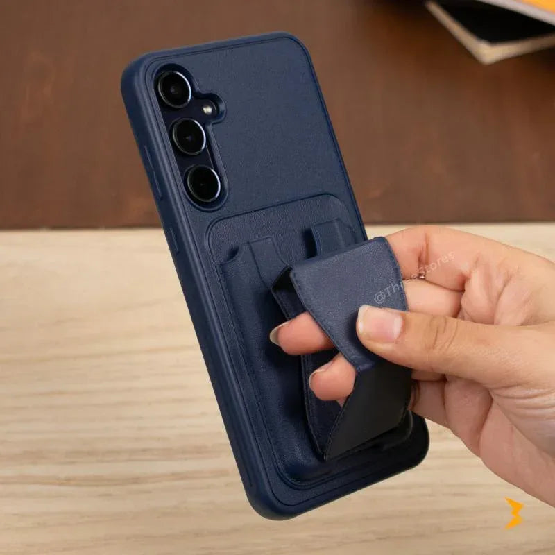 HDD Fionke Stand Leather Case Samsung A55 - Three