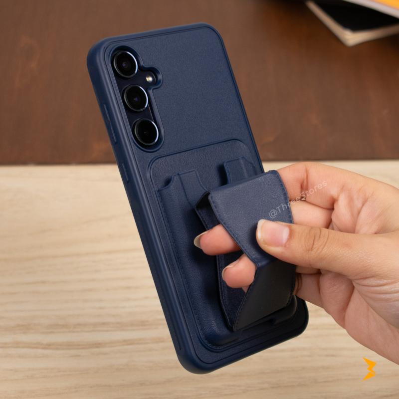 HDD Fionke Stand Leather Case Samsung A15