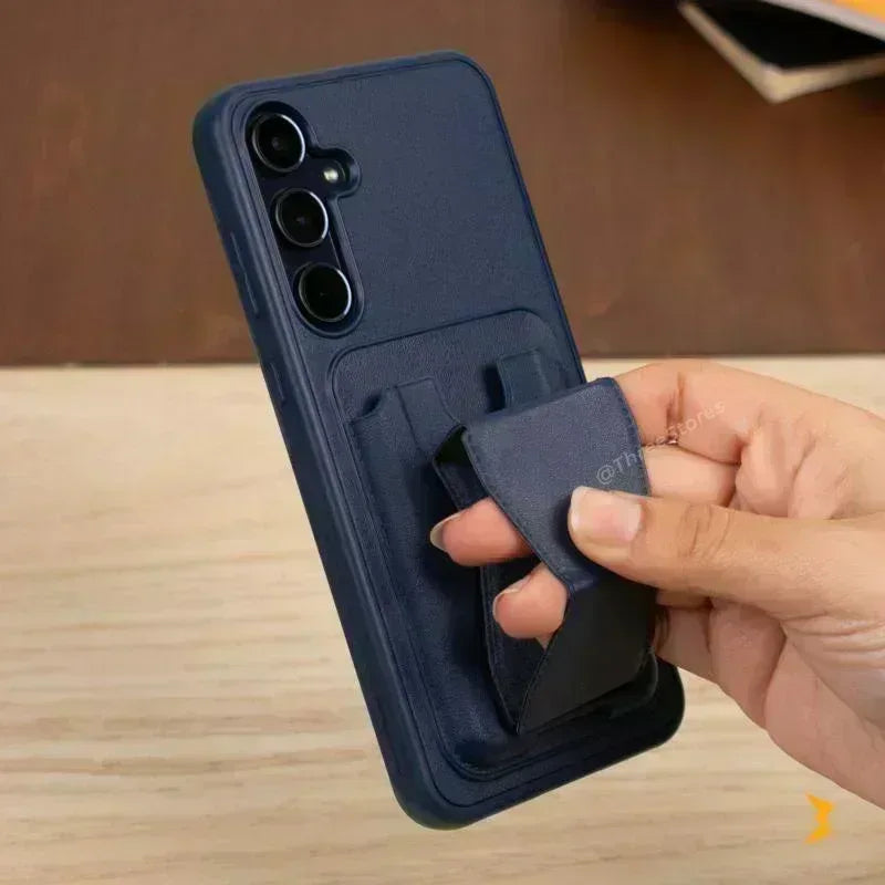 HDD Fionke Stand Leather Case Samsung A56 - Three