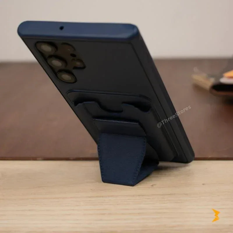 HDD Fionke Stand Leather Case Samsung S22 Ultra - Three