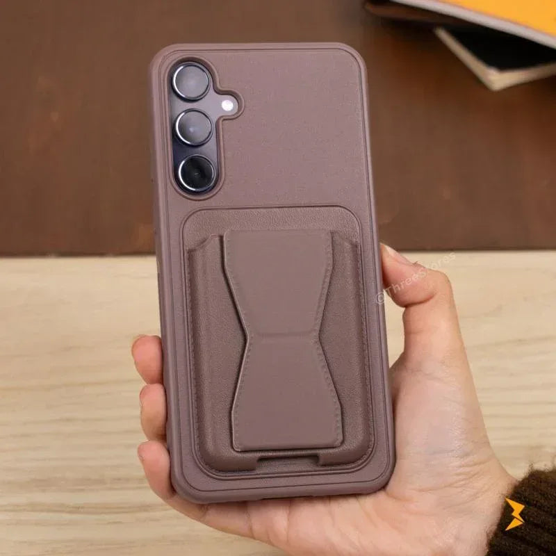 HDD Fionke Stand Leather Case Samsung A55 - Three