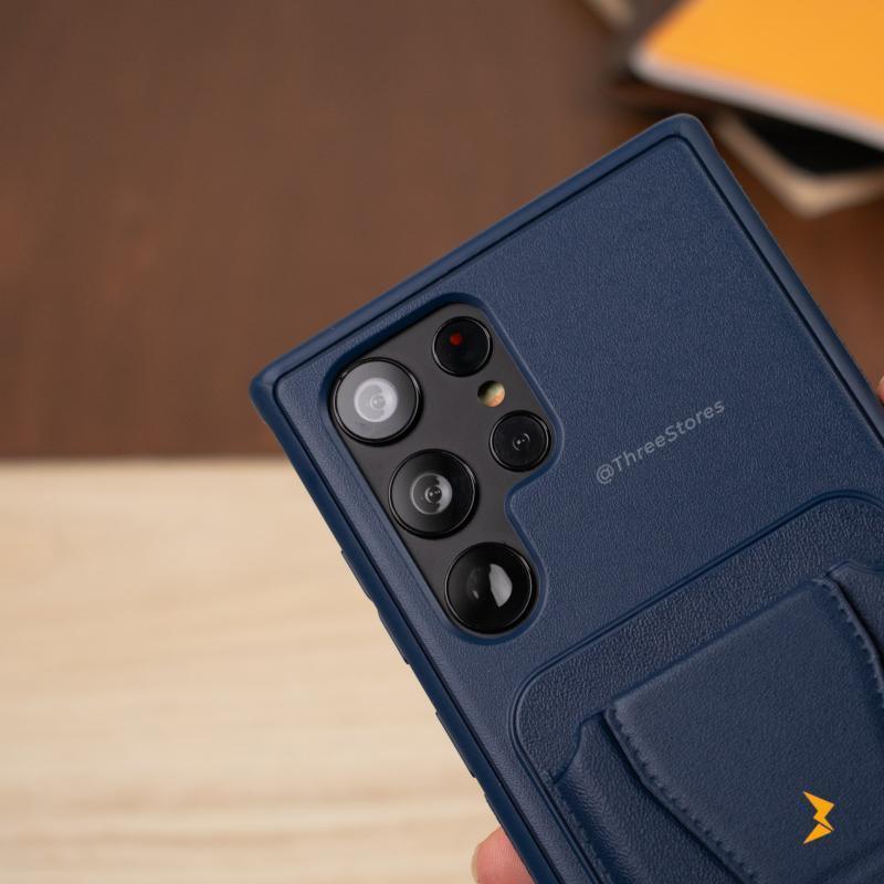 HDD Fionke Stand Leather Case Samsung S22 Ultra - Three