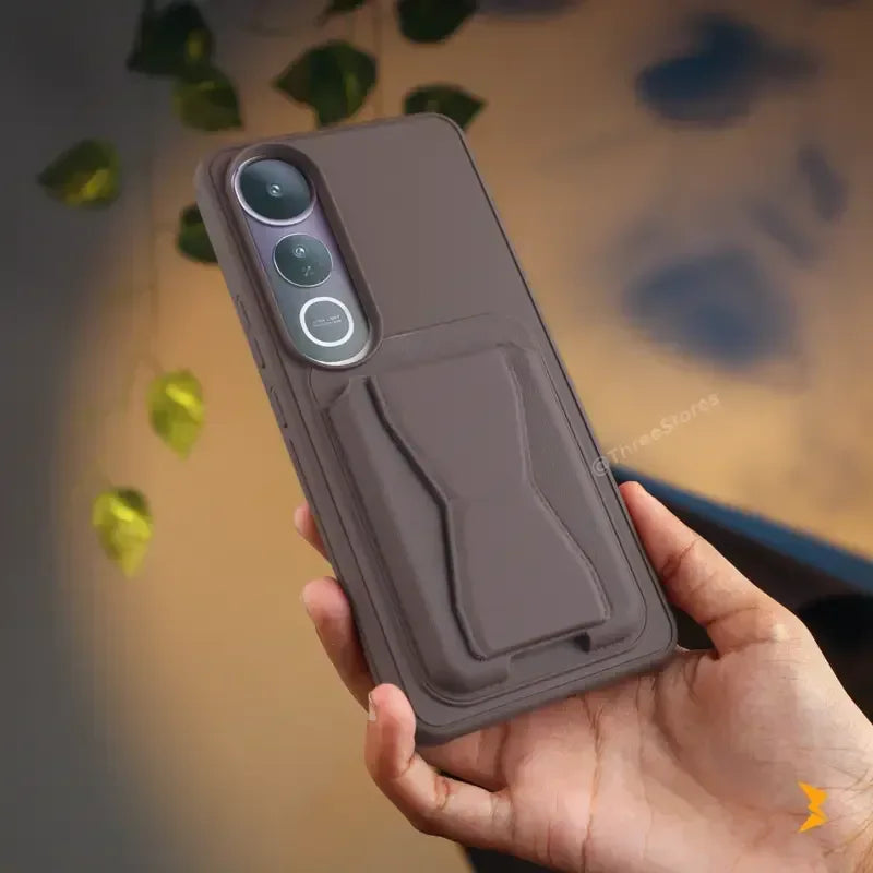 HDD Fionke Stand Leather Case Vivo V50 Lite - Three