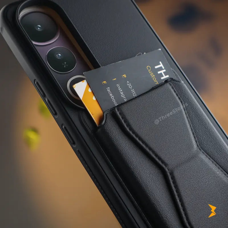 HDD Fionke Stand Leather Case Vivo V50 Lite