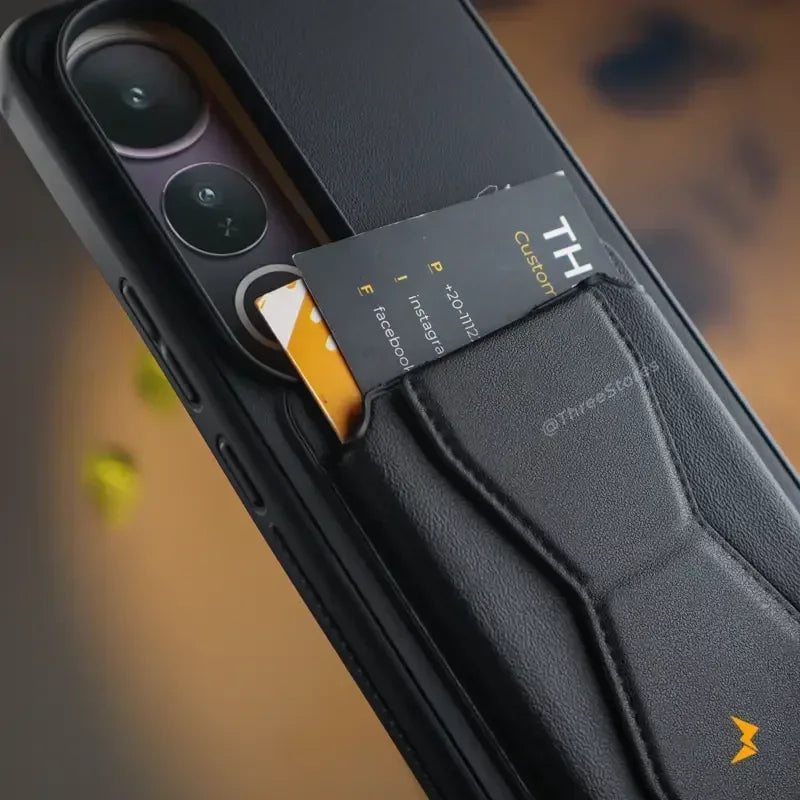 HDD Fionke Stand Leather Case Vivo V50 Lite - Three