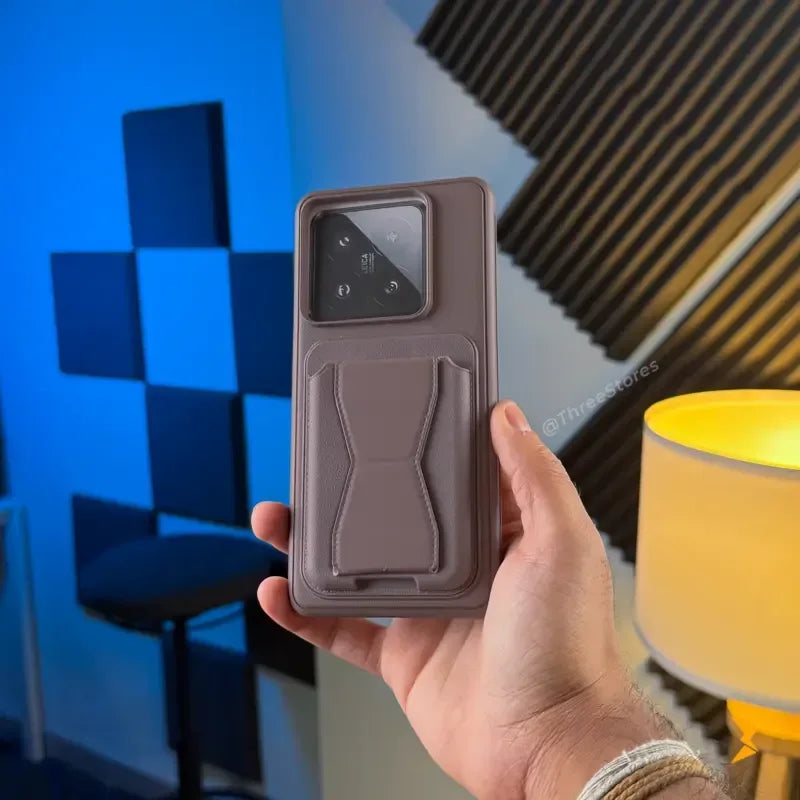 HDD Fionke Stand Leather Case Xiaomi Mi 14t Pro - Three