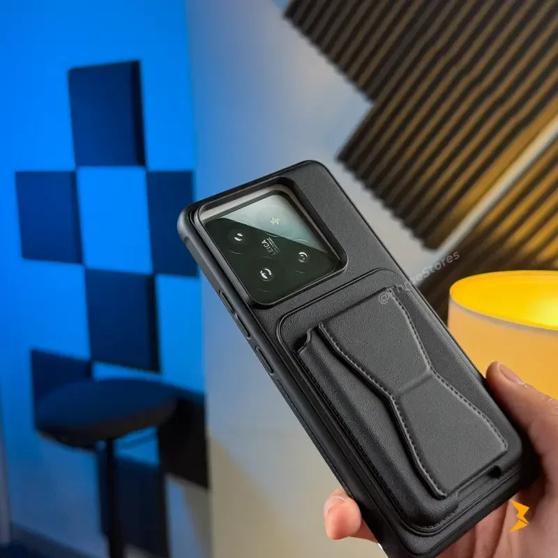 HDD Fionke Stand Leather Case Xiaomi Mi 14t Pro - Three