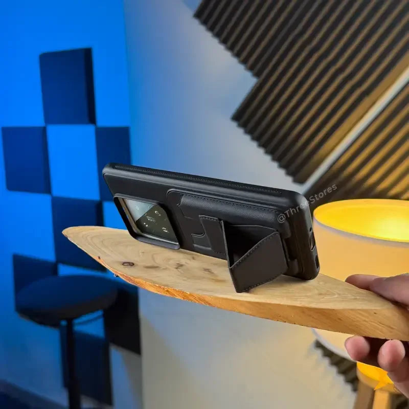 HDD Fionke Stand Leather Case Xiaomi Mi 14t Pro - Three