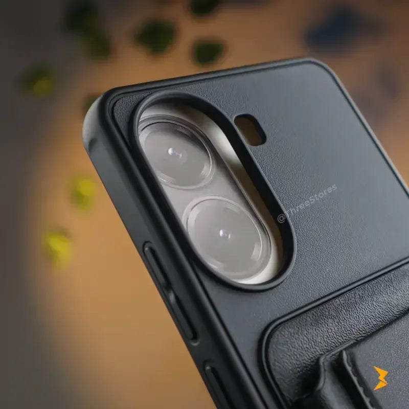 HDD Fionke Stand Leather Case Xiaomi Poco X7 Pro - Three