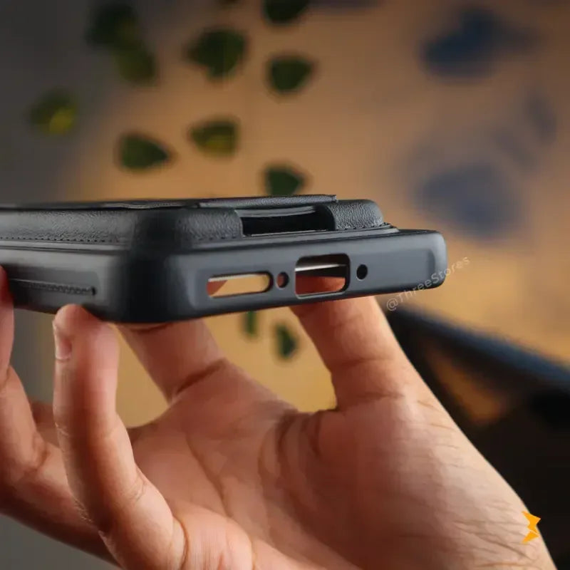 HDD Fionke Stand Leather Case Xiaomi Poco X7 Pro - Three