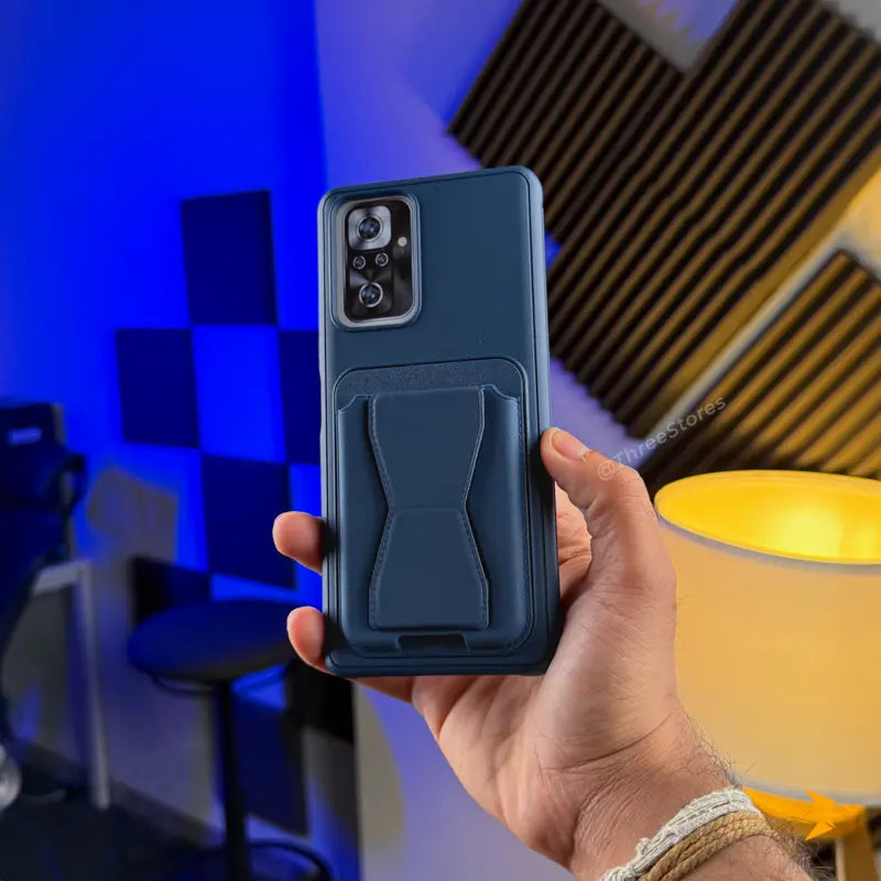 HDD Fionke Stand Leather Case Xiaomi Redmi Note 10 Pro