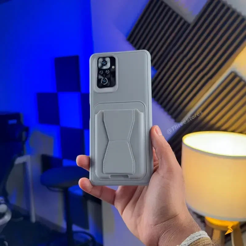 HDD Fionke Stand Leather Case Xiaomi Redmi Note 10 Pro - Three