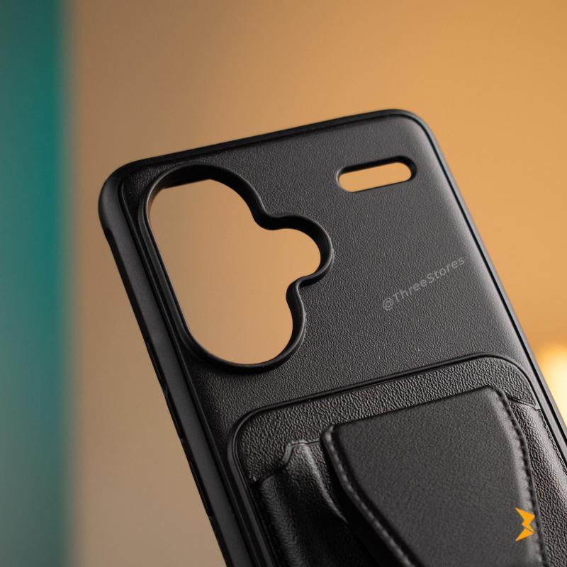 HDD Fionke Stand Leather Case Xiaomi Redmi Note 13 Pro+ - Three