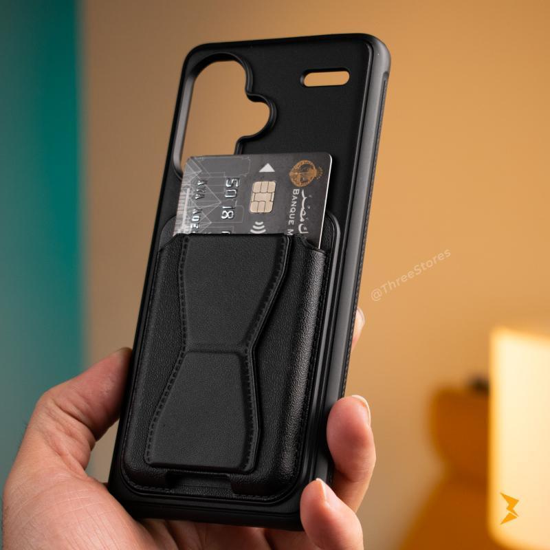HDD Fionke Stand Leather Case Xiaomi Redmi Note 13 Pro+ - Three