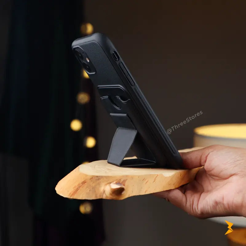 HDD Fionke Stand Leather Case iPhone 11