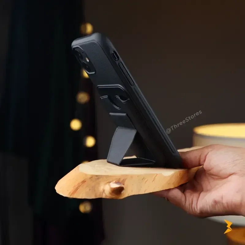 HDD Fionke Stand Leather Case iPhone 11 - Three