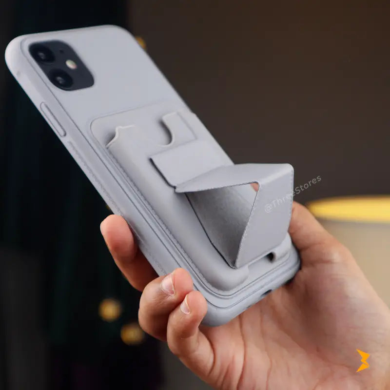 HDD Fionke Stand Leather Case iPhone 11