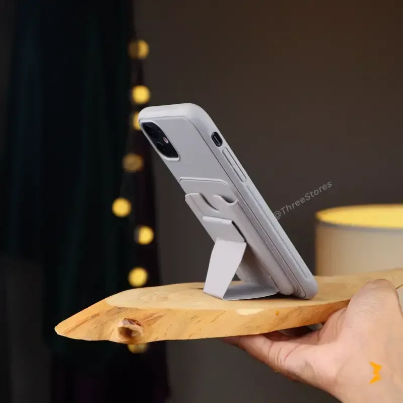 HDD Fionke Stand Leather Case iPhone 11 - Three