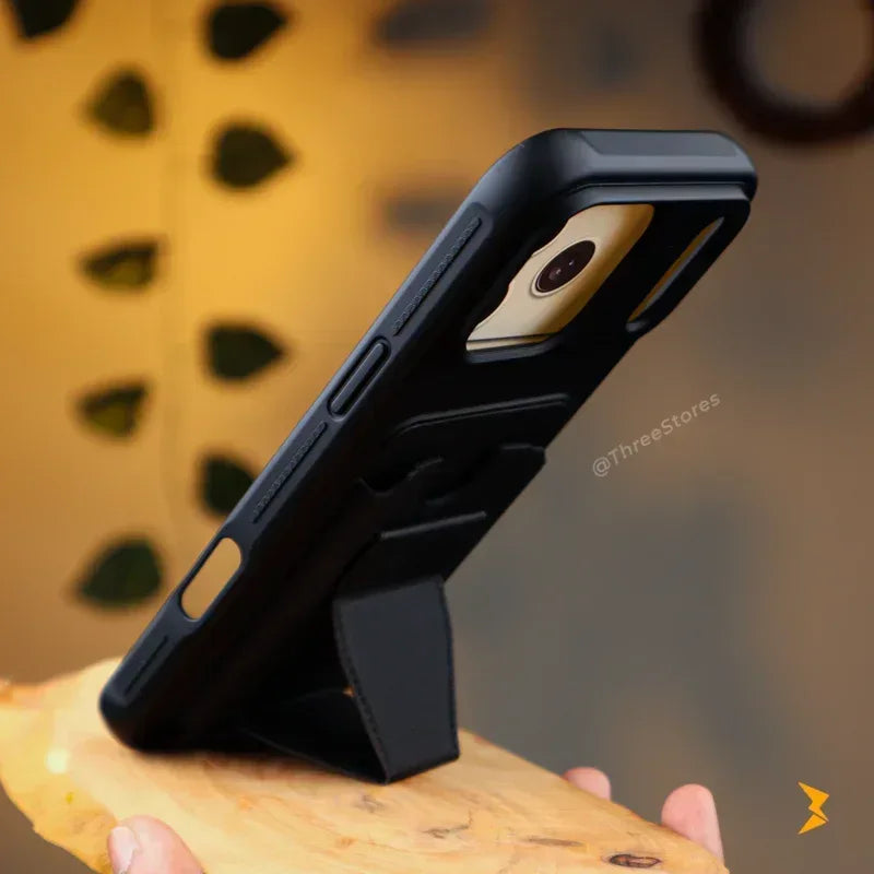 HDD Fionke Stand Leather Case iPhone 17 Pro Max - Three