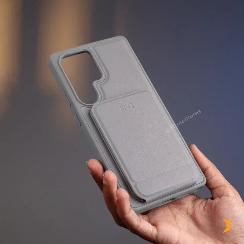 HDD Fixon Magnetic Stand Case Samsung S25 Ultra - Three