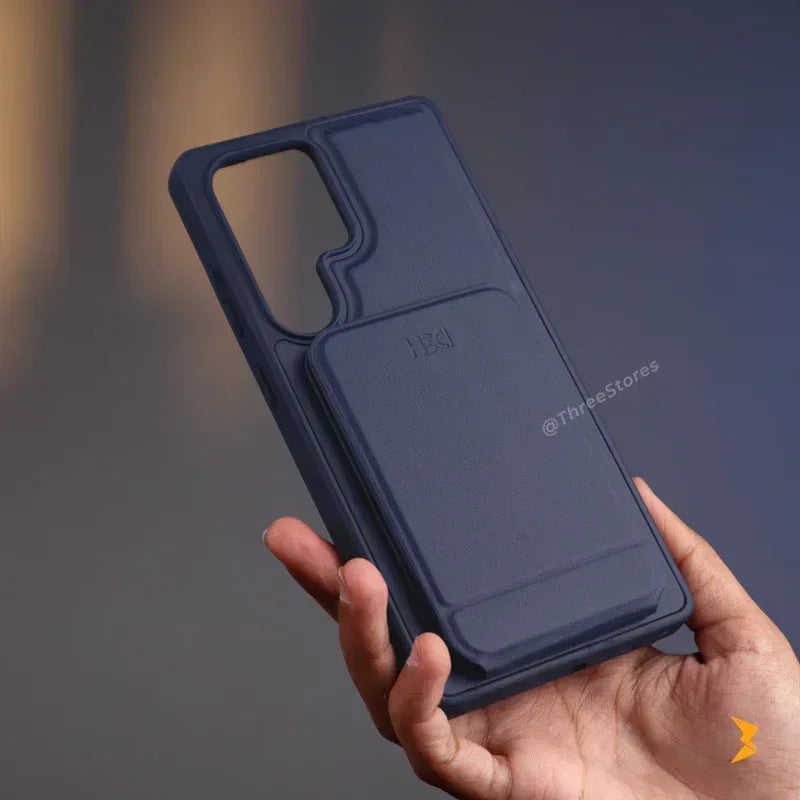 HDD Fixon Magnetic Stand Case Samsung S25 Ultra - Three