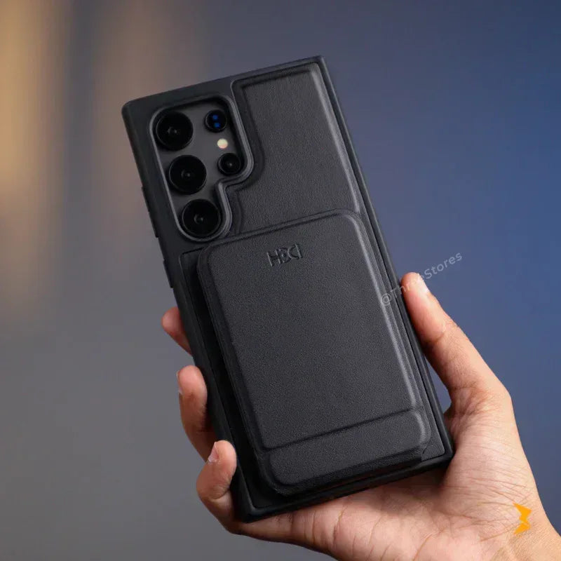 HDD Fixon Magnetic Stand Case Samsung S25 Ultra - Three