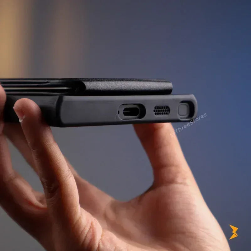 HDD Fixon Magnetic Stand Case Samsung S25 Ultra - Three