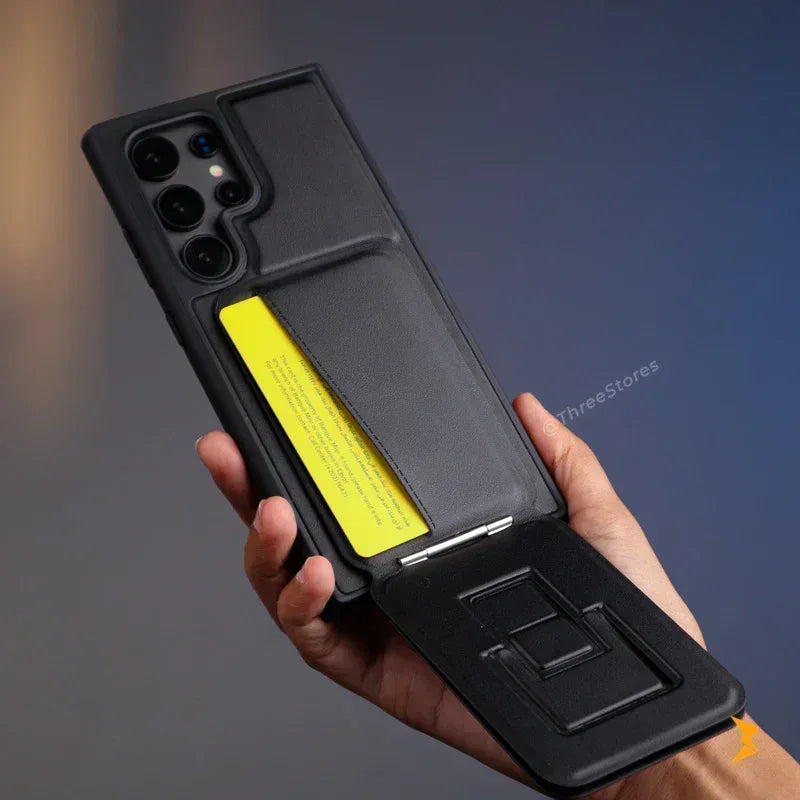 HDD Fixon Magnetic Stand Case Samsung S25 Ultra - Three