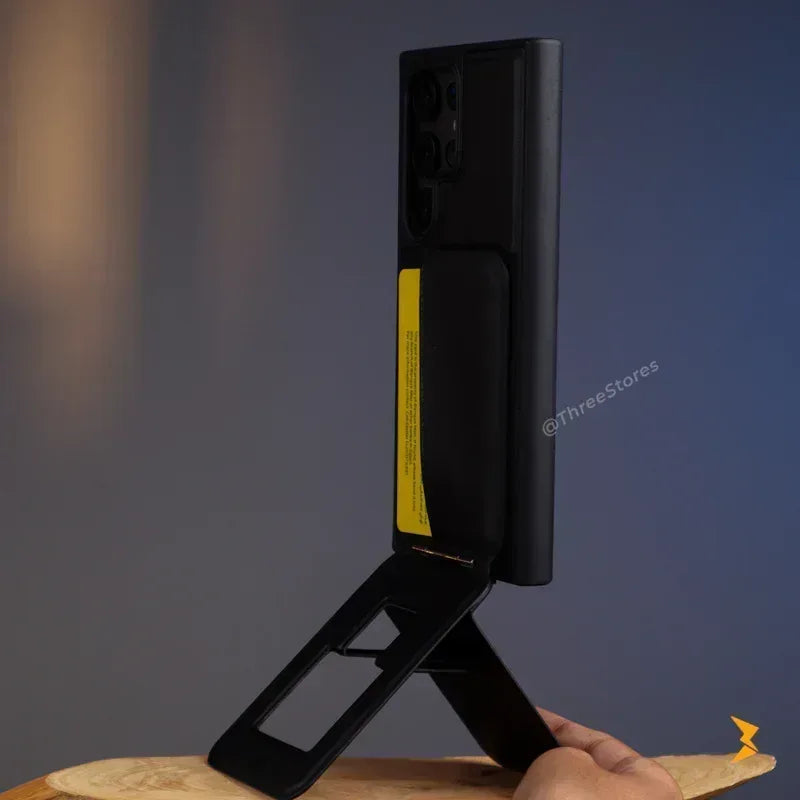 HDD Fixon Magnetic Stand Case Samsung S25 Ultra - Three