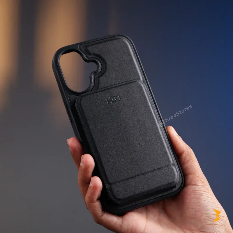 HDD Fixon Magnetic Stand Case iPhone 16 - Three