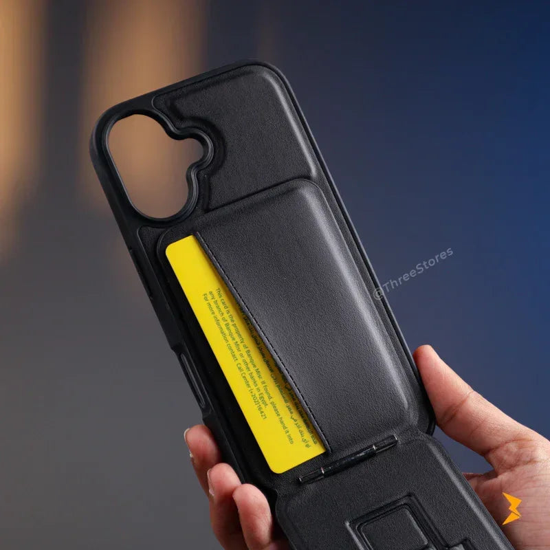 HDD Fixon Magnetic Stand Case iPhone 16 - Three