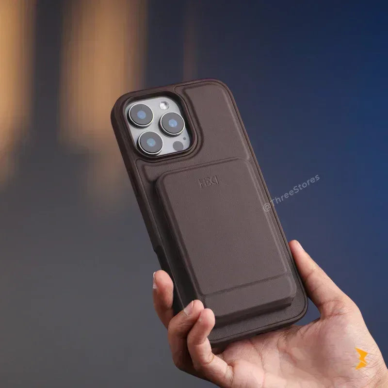 HDD Fixon Magnetic Stand Case iPhone 14 Pro Max - Three