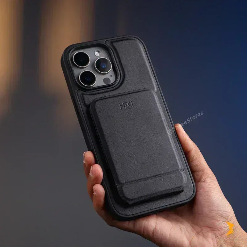 HDD Fixon Magnetic Stand Case iPhone 14 Pro Max - Three