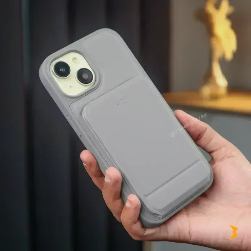 HDD Fixon Magnetic Stand Case iPhone 15 - Three