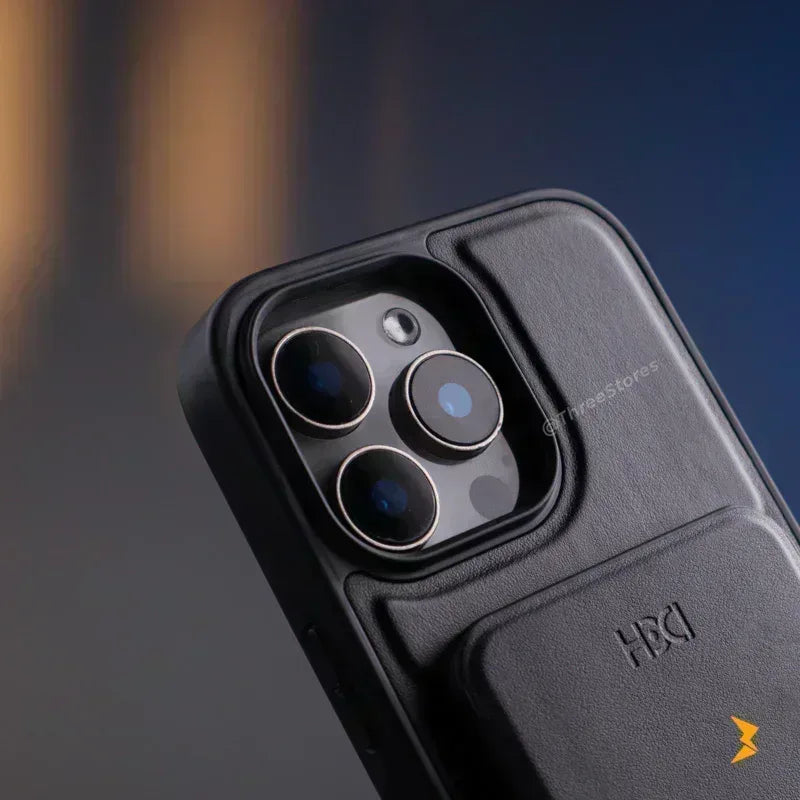 HDD Fixon Magnetic Stand Case iPhone 14 Pro Max - Three