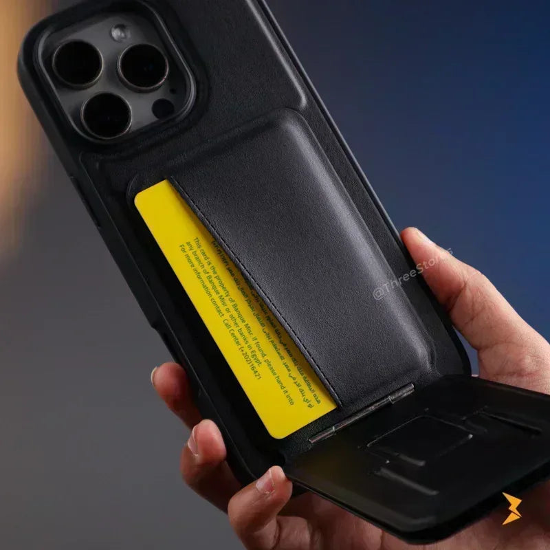 HDD Fixon Magnetic Stand Case iPhone 14 Pro Max - Three