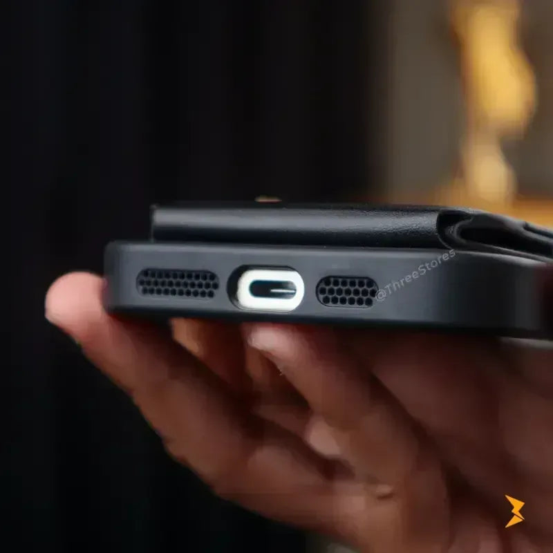 HDD Fixon Magnetic Stand Case iPhone 15 - Three