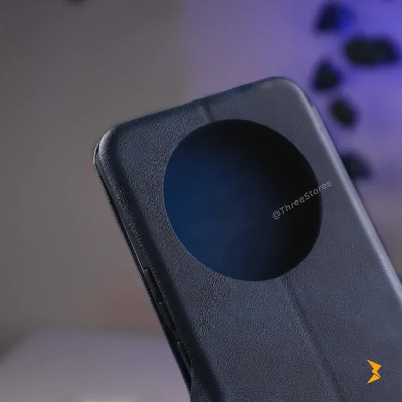 HDD Flip Wallet Leather Case Honor X9c - Three