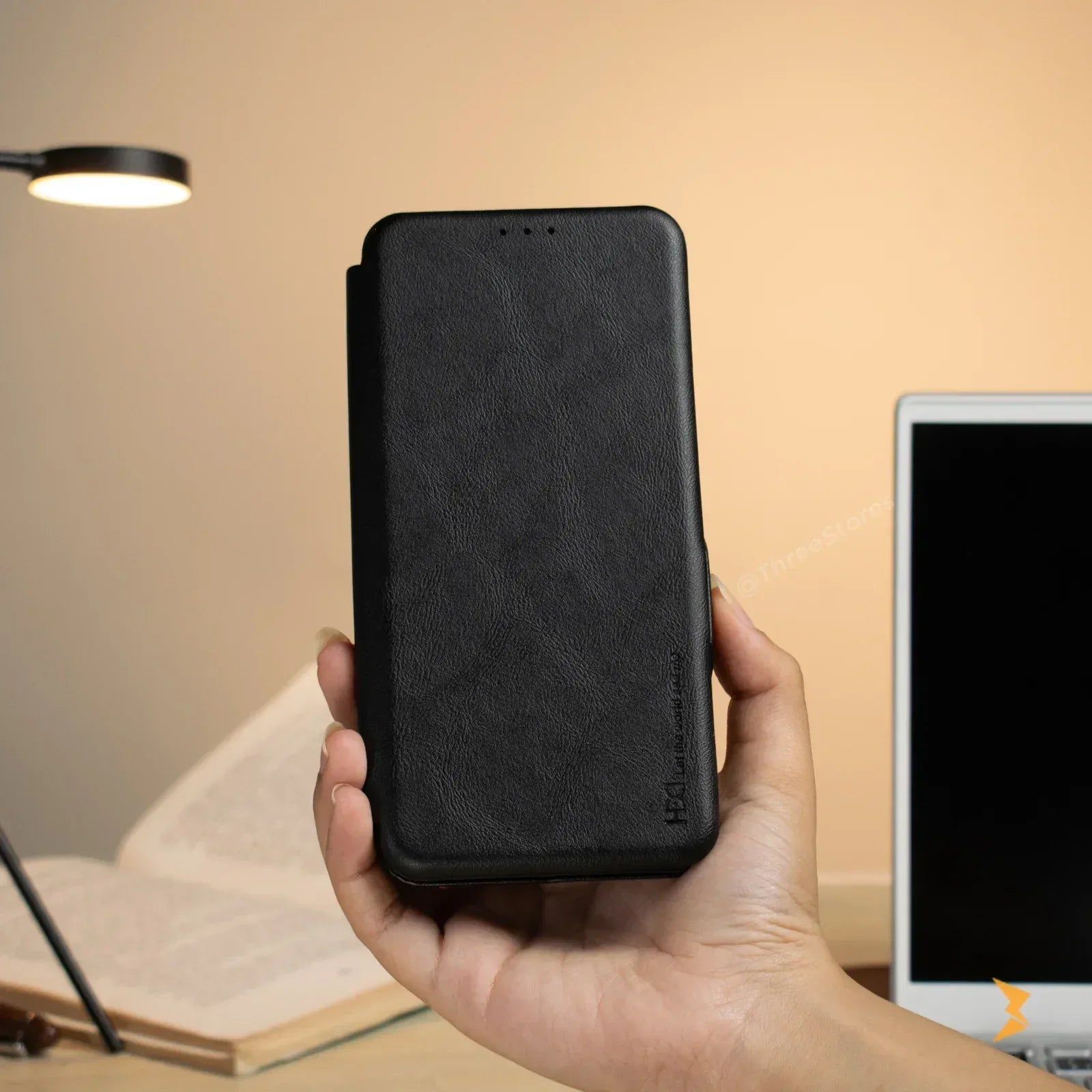 HDD Flip Wallet Leather Case Oppo Reno 11 - Three