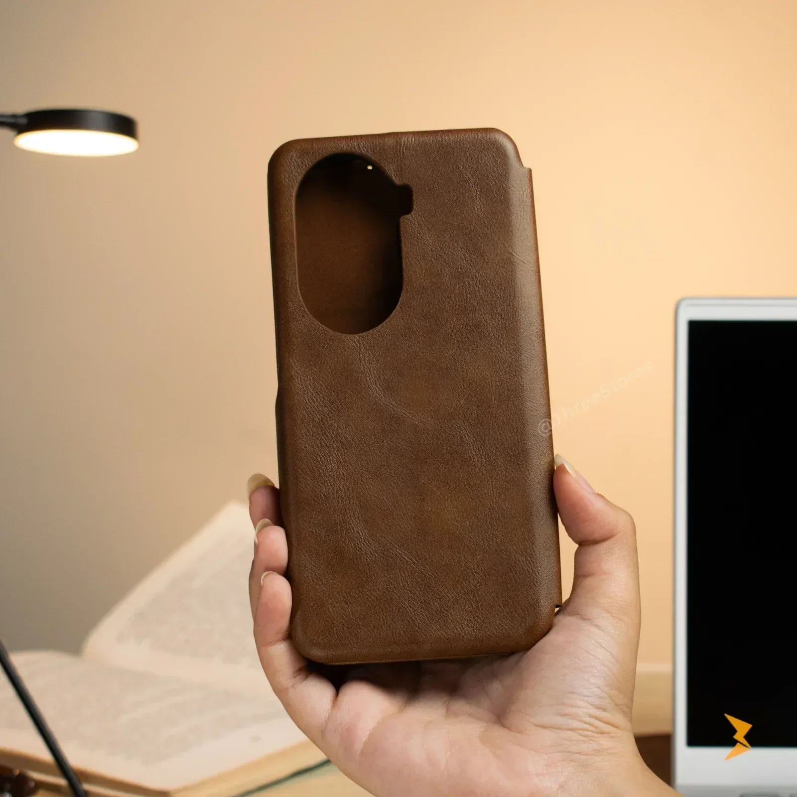 HDD Flip Wallet Leather Case Oppo Reno 11 - Three