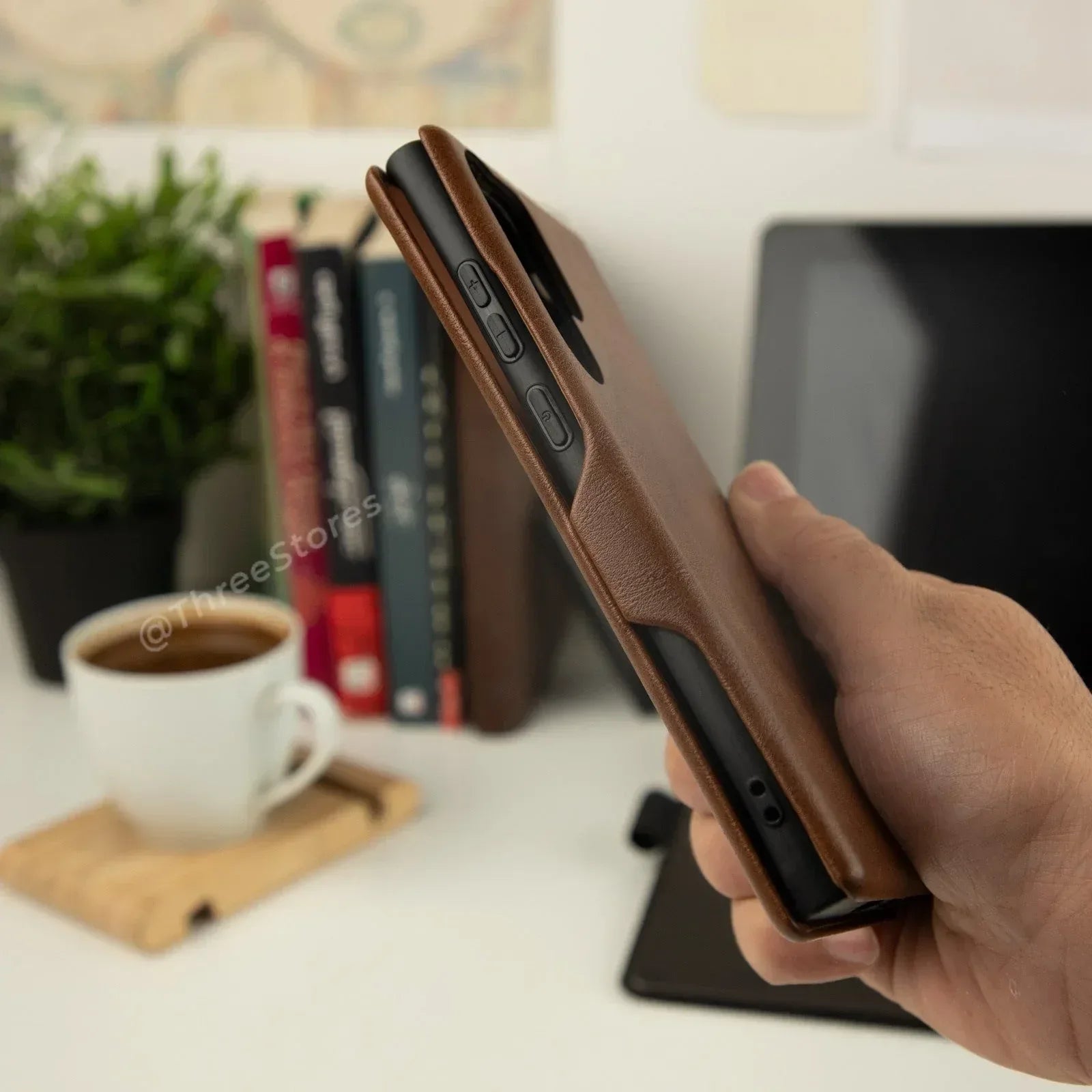 HDD Flip Wallet Leather Case Samsung S23 Ultra - Three