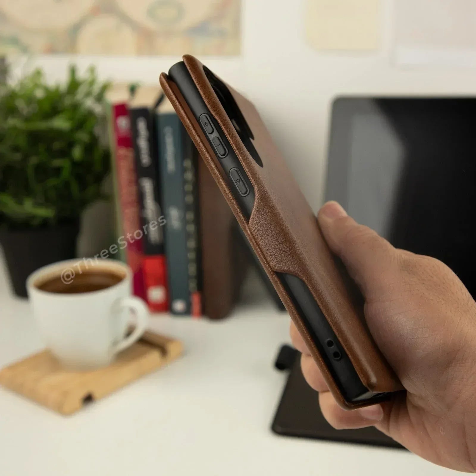 HDD Flip Wallet Leather Case Samsung S23 Ultra - Three