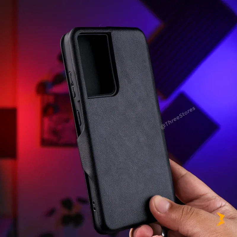 HDD Flip Wallet Leather Case Samsung S21 Ultra - Three